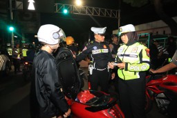 Polisi Amankan Puluhan Ranmor Tidak Sesuai Spektek di Kota Kediri Diduga Balap Liar