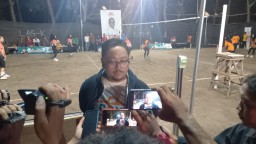 Aushaf Fajr Buka Turnamen Bola Voli Fajr Cup I 2024