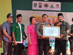 Digelar 9 Hari Berturut-turut, Polres Nganjuk Bersama PWI dan GP Ansor Gelar "Pesta Rakyat" Hari Bhayangkara ke-78