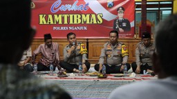 Kapolres Nganjuk Imbau Warga Masyarakat untuk Melapor Tindak Pidana yang terjadi di Wilayahnya