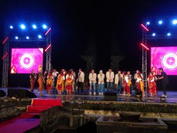 Launching pemilihan Bupati dan Wakil Bupati Pasuruan 2024, Berlangsung sae