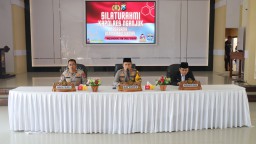 Silaturahmi Bersama Ulama Kamtibmas, Kapolres Nganjuk Sampaikan Pesan Persatuan