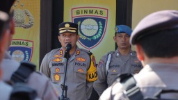 Penyekatan di Perbatasan Nganjuk-Madiun Antisipasi Proaktif Polres Nganjuk dalam Menjaga Kondusivitas Suroan Agung