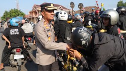 Polres Nganjuk Sukses Amankan Keberangkatan dan Kepulangan Warga PSHW dalam Kegiatan Suran Agung di Madiun