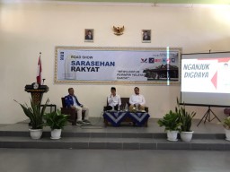 Sarasehan Rakyat Menyambut Pemimpin Baru Nganjuk 2024