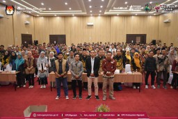 KPU Nganjuk Beri Pelatihan PPK-PPS Se-Kabupaten Sebelum Laksanakan Bimtek KPPS