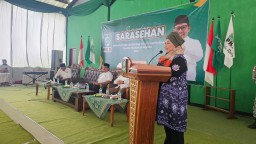 Sarasehan Meningkatkan Kesadaran Berpolitik Masyarakat dalam Pilkada Serentak 2024 di Graha Gusdur Kantor DPC PKB Nganjuk