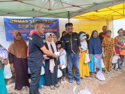 Seni REOG Jaranan Hiasi HUT Sangprabu ke 6 Giat Santunan Tumpengan di kantor DPD