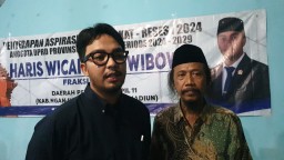 Haris Wicaksono Tindaklanjuti Aspirasi UMKM dan Petani Sugihwaras Patianrowo
