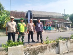 Ratusan Personel Babinsa Kodim 0810/Nganjuk Amankan TPS Pilkada Serentak 2024
