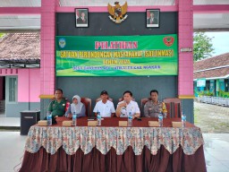 Peningkatan Kapasitas Linmas Babinsa Dawuhan Kec. Jatikalen Laksanakan Pelatihan