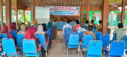 Babinsa Koramil 0810/13 Lengkong Hadiri Musdes Bidang Kesehatan Desa Sawahan kecamatan lengkong