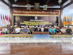 Cetak Pendekar Tangguh, Komisariat Padepokan dan PSHT Ranting Kota Nganjuk Gelar Doa Bersama