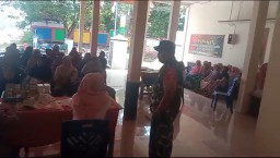Peduli Kesehatan Warga, Babinsa Koramil 0810/03 Loceret Dampingi Petugas Laksanakan Pengecekan Kesehatan Lansia