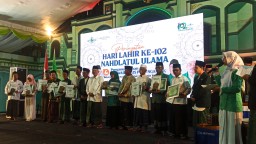 PCNU Nganjuk Gelar Malam Puncak Harlah NU ke-102 dan NU Award 2025