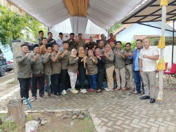 PWI Nganjuk Gelar Tasyakuran Hari Pers Nasional 2025 dengan Khataman dan Serasehan Bersama Forkopimda