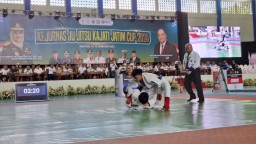 Seru dan Meriah! 275 Atlet Jujitsu Ikuti Kejurnas Piala Kajati Jatim di Pacitan