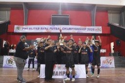 PWI Blitar Raya Futsal Championship 2025 Sukses, SMAN 1 Srengat Raih Juara Pertama