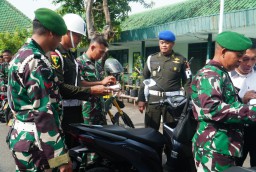 Operasi Gaktib Waspada Wira Clurit dan Operasi Yustisi Citra Wira Clurit Kodim 0810/Nganjuk