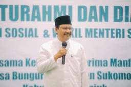 Safari Ramadan di Nganjuk, Gus Ipul Dorong Wong Cilik Naik Kelas