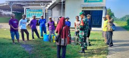 Babinsa Dampingi PPL Berikan Penyuluhan Penanggulangan Serangan Hama Pada Tanaman Padi