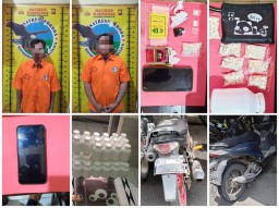 Dua Pengedar Okerbaya di Pace Diringkus Polisi Ditemukan Puluhan Ribu Sabu