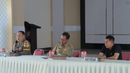 Pastikan Stok Aman, Polres Nganjuk Gelar Rakor Stabilitas Harga Jelang Ramadhan