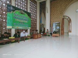 Tingkatkan Keimanan Dan Ketaqwaan Babinsa Bersama Toga Desa Kuncir Mengikuti Pengajiaan Umum
