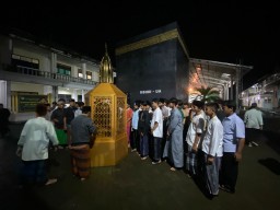 Menggapai Baitullah Sejak Dini Siswa SMAN 1 Taman Antusias Ikuti Manasik Haji di Ponpes Nganjuk, Rangkaian Pondok Ramdhan