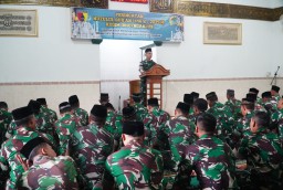 Pertebal Keimanan dan Ketaqwaan Kodim Nganjuk Selenggarakan Nuzulul Qur'an 1446 H/2025 M