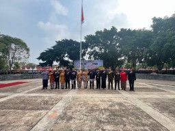 Kepala Staf Kodim 0810 Nganjuk Hadiri Upacara Hari Jadi Kabupaten Nganjuk Ke 1088