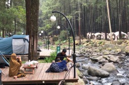 Jolotundo Berawal Dari Lima Tenda Glamping hingga Jadi Magnet Wisata Nganjuk