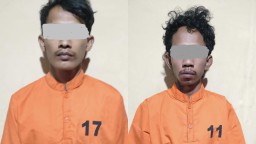 Dua Pencuri Bobol SDN Bendungrejo Nganjuk Diringkus Polisi
