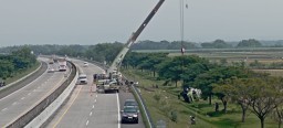 Kecelakaan Beruntun di Tol Kertosono-Caruban, Tiga Penumpang Bus Luka Ringan