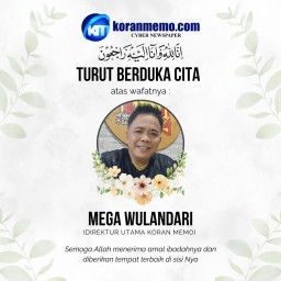 Selamat Jalan Pak Mega, Direktur Utama Koran Memo Group Tutup Usia