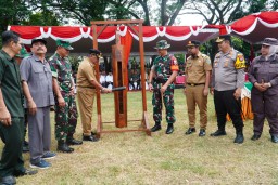 TMMD Ke 124 Kodim 0810/Nganjuk Resmi Dibuka Bupati Nganjuk