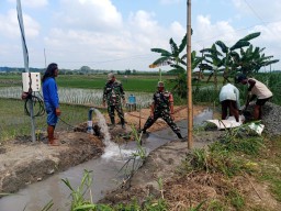 TMMD Ke-124 Kodim 0810/Nganjuk Wujudkan Impian Petani Dengan Pengeboran Titik Air