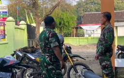 TMMD Ke 124 Serah Terima Piket Posko Pusat Pengendalian dan Informasi