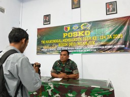 Posko TMMD 124 Kodim 0810/Nganjuk Berikan Informasi Progres Secara Terbuka