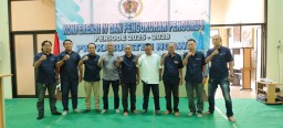 Aklamasi, M Zainal Abidin Resmi Nahkodai PWI Ngawi Periode 2025-2028