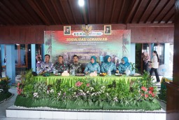 Satgas TMMD 124 Kodim Nganjuk Dan Dinas Perikanan Sosialisasikan Gemarikan