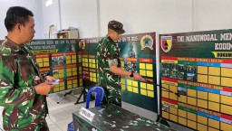 Jelang Kunjungan Tim Wasev Ke Lokasi, Tim Satgas TMMD 124 Lakukan Berbagai Persiapan