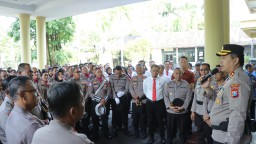 Kapolres Nganjuk Dorong Semangat Kebangkitan Nasional, Janjikan Reward untuk Personel Berprestasi