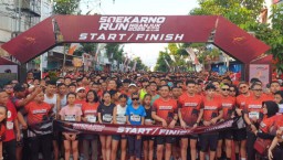 Dandim 0810 Nganjuk Ikut Hadir Sukarno Run 2025