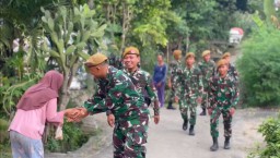 TMMD 124 Berakhir Haru Prajurit Yon Arhanud 8/MBC Pamit.