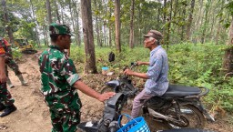 TMMD Ke 124 Kodim 0810/Nganjuk Hadirkan Senyum Warga Dusun Suru Desa Lengkong Lor