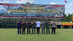 Dengan Semangat TMMD Wujudkan Pemerataan dan Ketahanan Nasional