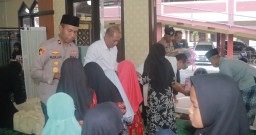 Peduli Sesama, Polres Blitar Santuni Anak Yatim Piatu