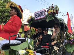 Ketua DPRD Nganjuk Tatit Heru Tjahjono Ajak Masyarakat Lestarikan Budaya Boyong Natapraja