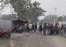Terlibat Bentrok di Lahan Pembangunan, Satu Pekerja PT 69, Dilarikan ke RS